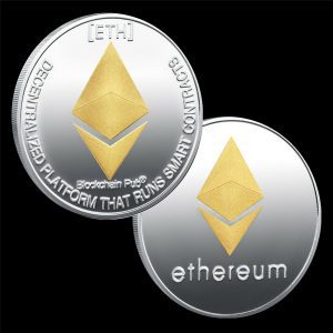 سکه نقره ای اتریوم Ethereum