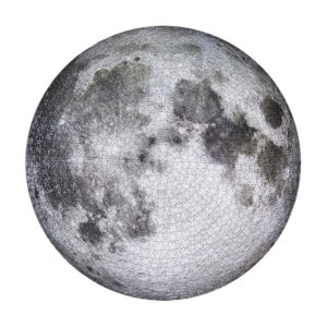 پازل 1000 تکه طرح ماه مدل دایره