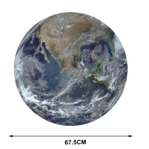 پازل 1000 تکه طرح کره زمین مدل دایره